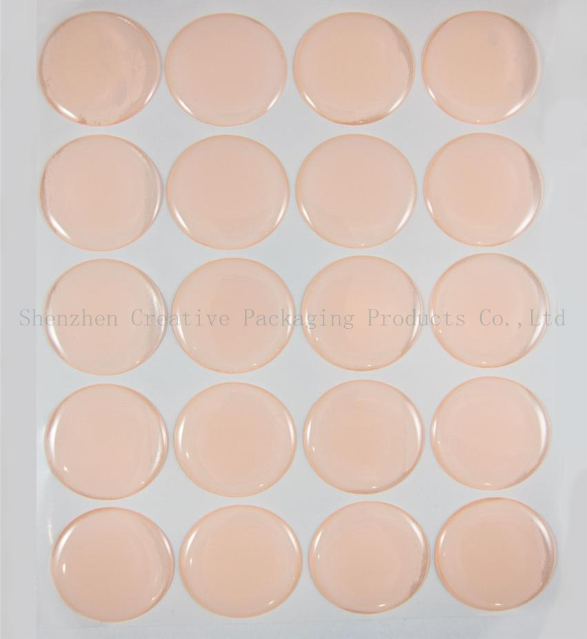 Wholesale 1" Circles Clear Epoxy Domes Stickers from china suppliers