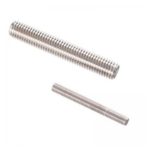 Wholesale White Carbon Steel Fully Threaded Rod , Double End Threaded Rod OEM Service from china suppliers