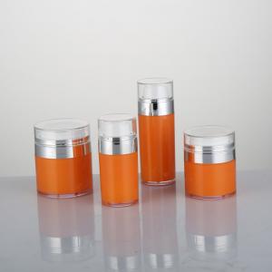 Wholesale 30g 50g Acrylic Straight Cosmetic Cream Jars Double Layer from china suppliers