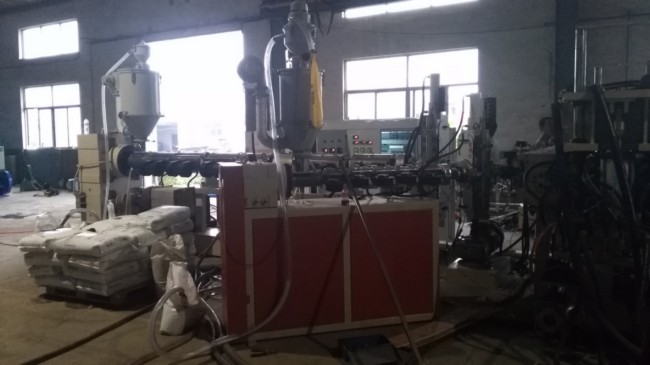 China UV Protection PC Hollow Profile Sheet Extrusion Line CE Certificate on sale