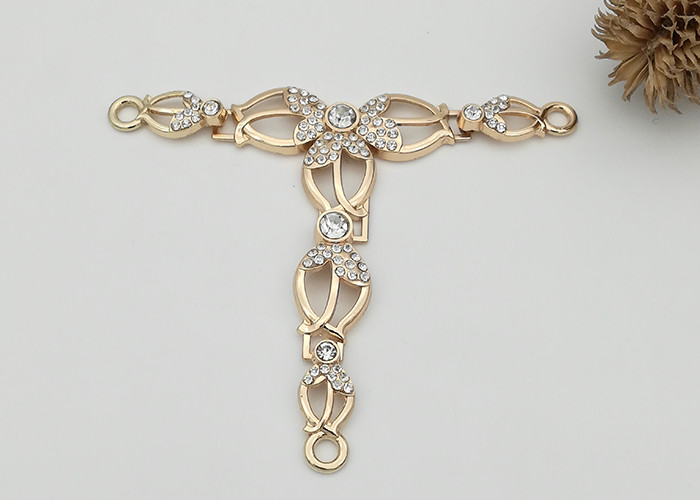 Wholesale Women Shoe Accessories Chains 98*82MM Easy To Assemble Corrosion Resistant from china suppliers