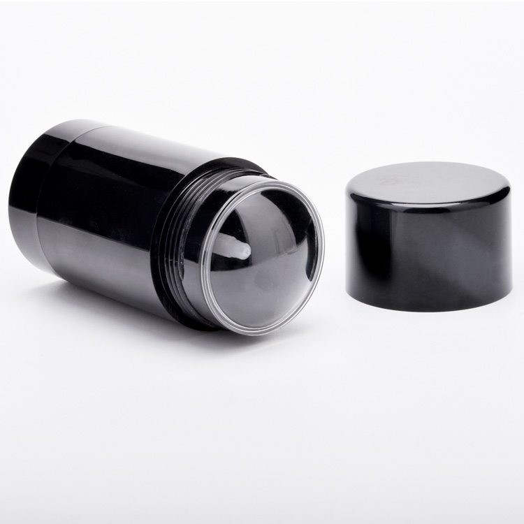 Buy cheap Black Empty Cosmetic Refillable Deodorant Tubes 30g 50g from wholesalers