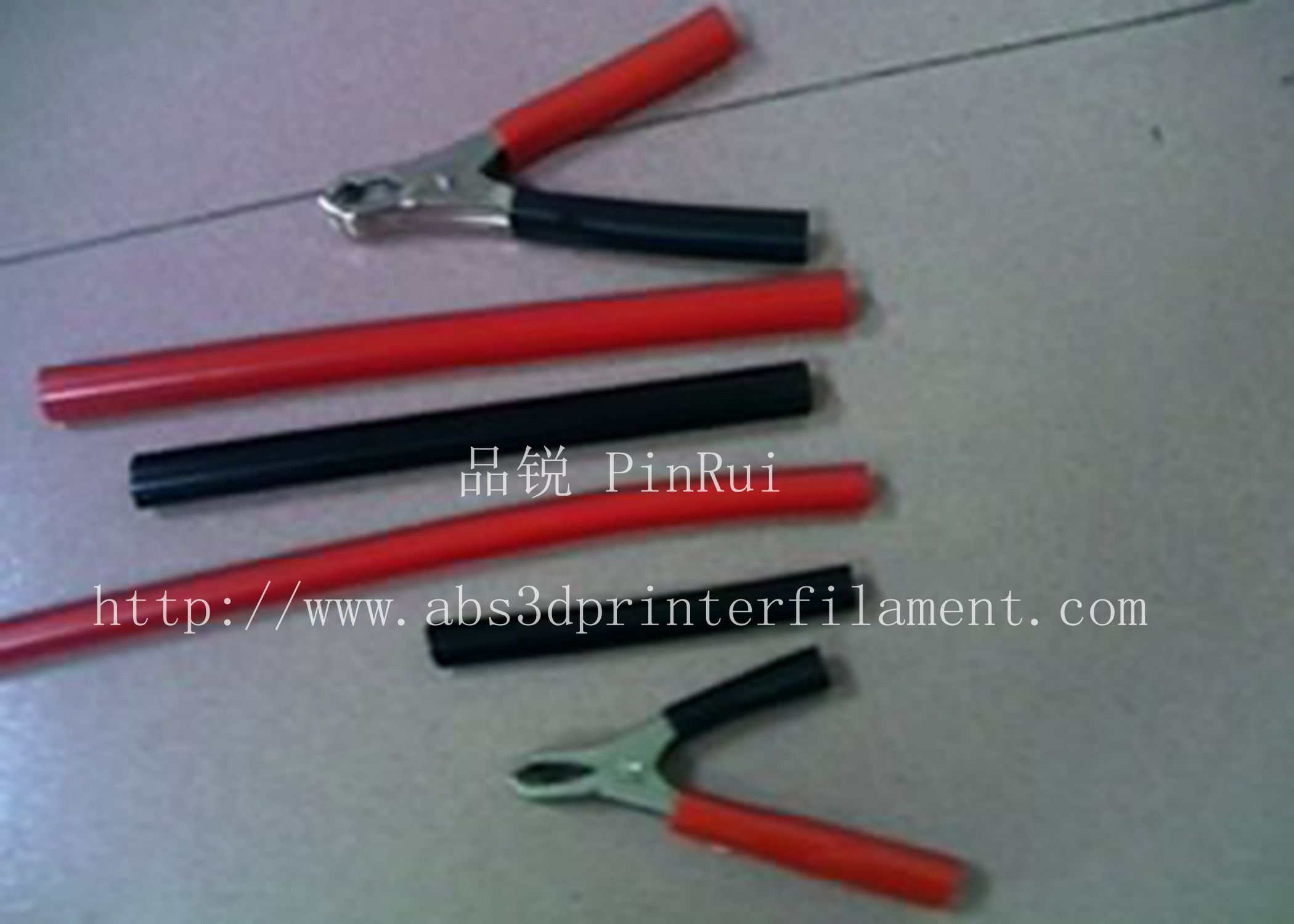 Wholesale Red / Black Plastic Flexible Hose For Alligator Clip , Wire Harnesses , Transformers from china suppliers