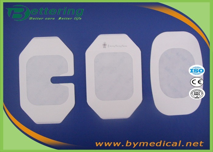 Wholesale Paper frame shape sterile permeable transparent PU IV Cannula Dressing breathable waterproof PU film IV wound dressing from china suppliers