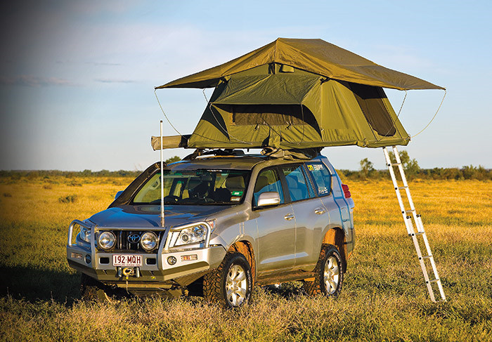 Wholesale Customized Pop Up Roof Top Tent , Aluminum Pole Roof Rack Mounted Tent from china suppliers