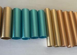 Wholesale 0.8mm Cold Drawing Aluminum Round Tube With Color Anodizing Matt Surface Pipe from china suppliers