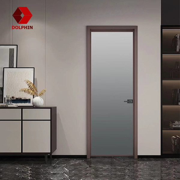 Buy cheap Room Double Glass Aluminium Casement Door Swing Aluminum Interior Door from wholesalers