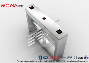 Wholesale 304SUS Anto gates barrier gate waist height turnstile Automatic Road Traffic controlled access turnstile entrance gates from china suppliers