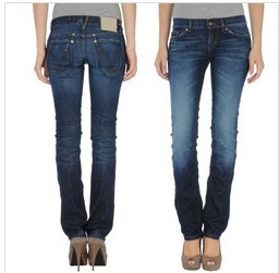 Wholesale Straight leg low waist women jean women ladies pants from china suppliers