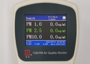 Wholesale 10W Particle Counter Outdoor Air Quality Monitor Y09-PM PM1.0 PM2.5 from china suppliers