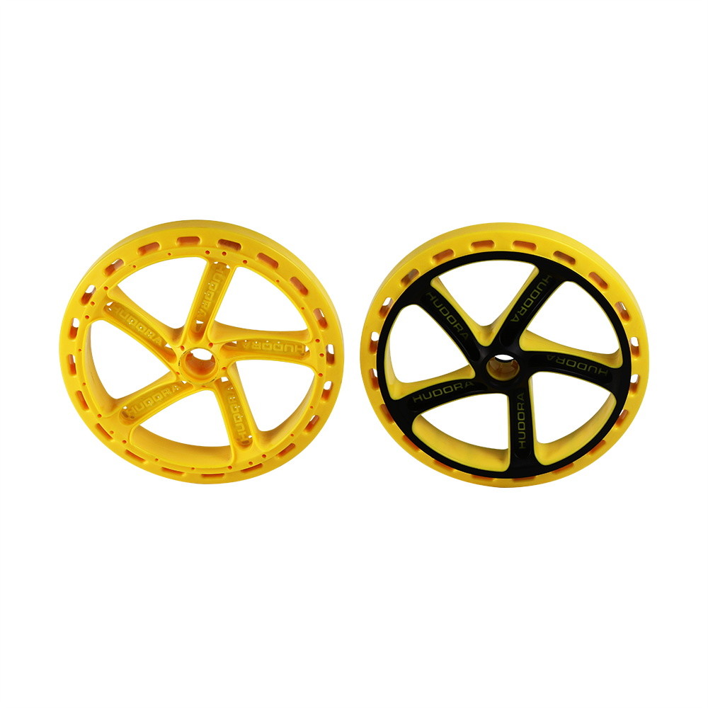 Wholesale H13 Two Color Multi Material Injection Molding POM Toy Car Wheels 1*2 Cavity from china suppliers