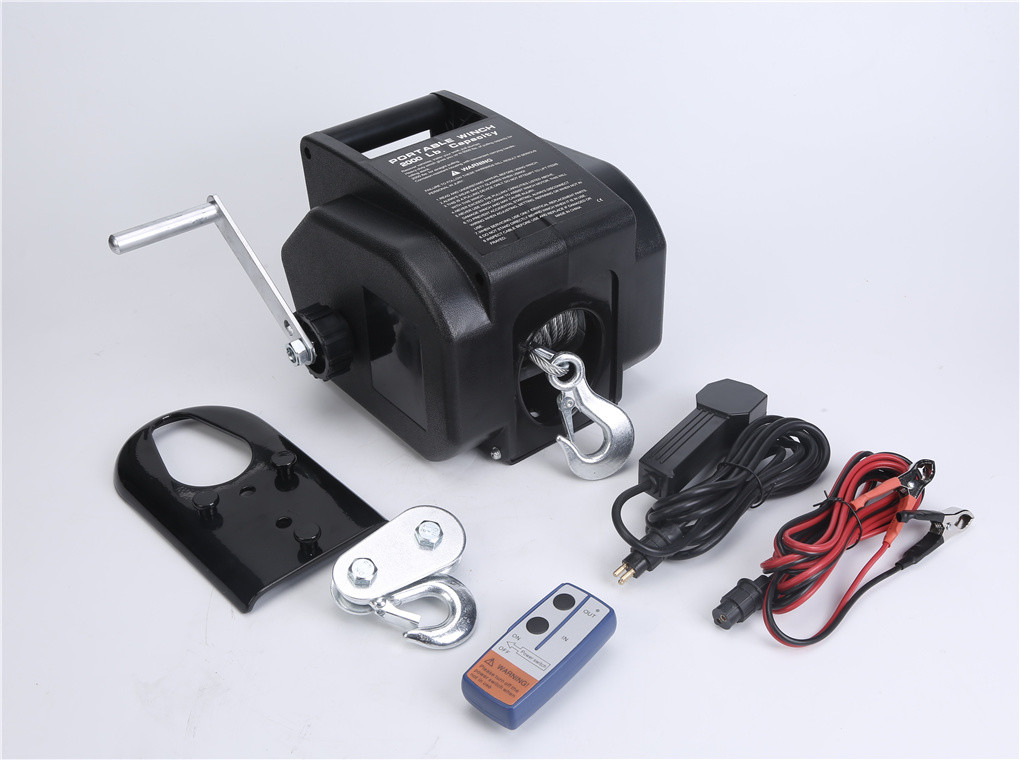 Wholesale 2000lbs Portable 12v Electric Boat Winch For Yacht Pulling from china suppliers