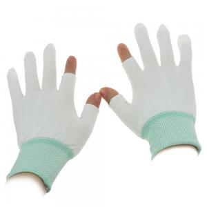 Wholesale S M L XL 10g Half Finger Palm Fit ESD Carbon Gloves from china suppliers