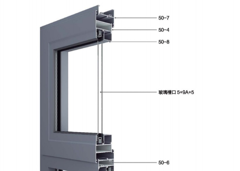Wholesale T5 T6 Anodized Casement Window Profile Powder Coated Aluminum Extrusions from china suppliers
