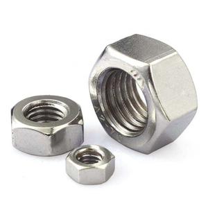 Wholesale Industrial Grade Heavy Hex Nut Furniture Hardware Plain Surface Zn Plating from china suppliers
