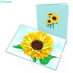 Sunflower 3D Pop-up Card Valentine's Day Pop-up Card