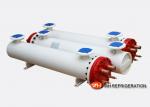 Shell & Tube Water Chiller Heat Exchanger , Shell And Tube Condenser For Cooling