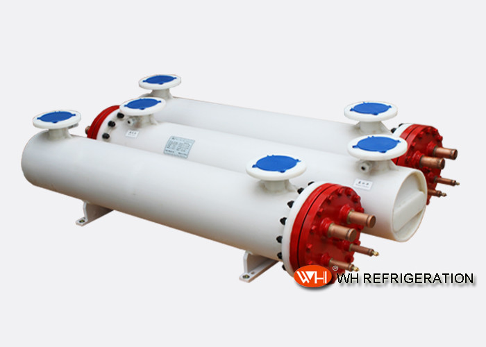 Wholesale Shell & Tube Water Chiller Heat Exchanger , Shell And Tube Condenser For Cooling Industry from china suppliers
