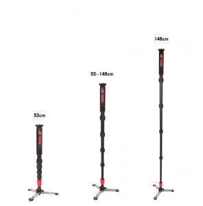 China Professional Video Camera Tripods Fluid Video Monopod With Legs ...