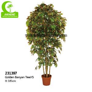 Wholesale Luxury Height 170cm Artificial Ficus Tree For House Decoration from china suppliers