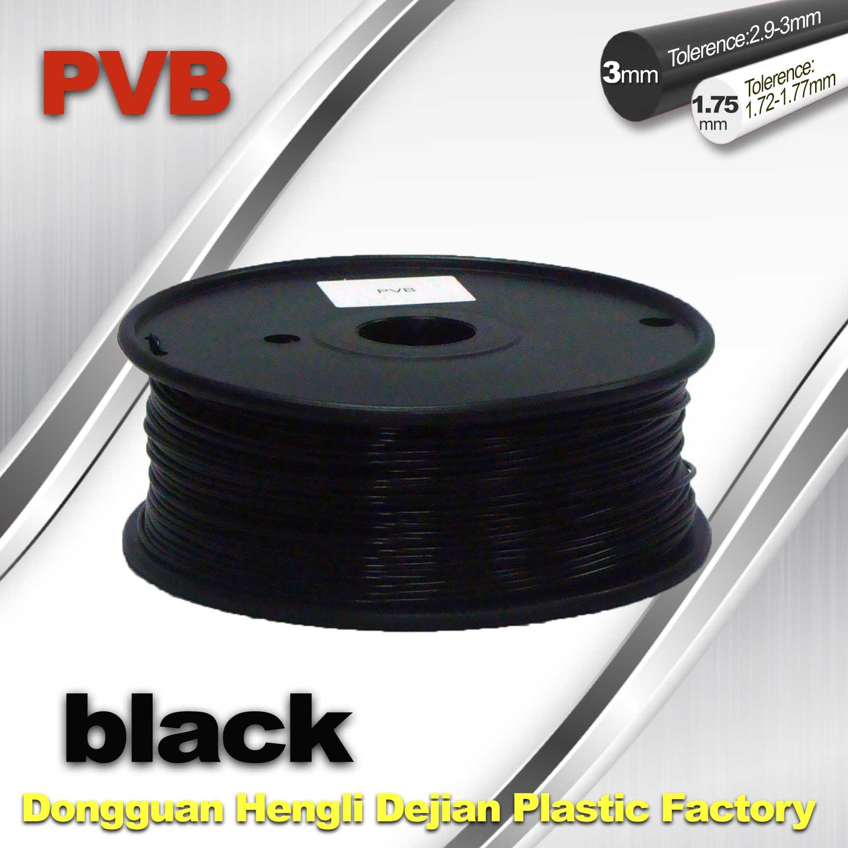 Wholesale High Strength ABS and PLA 3D Printer Filament 1.75mm Black Color from china suppliers