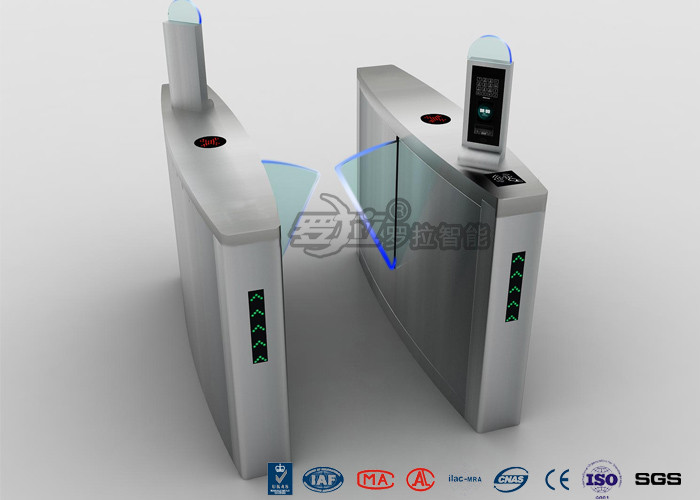 Wholesale Fingerprint Flap Barrier Turnstile Half Height Security 304 Stainless Steel from china suppliers