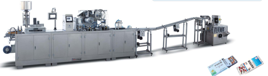 Wholesale Fully Automatic Blister Cartoning Packaging Production Line 2.6kw 380V 50 Hz from china suppliers