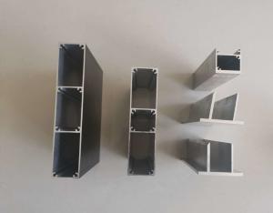 Wholesale Extruded 6063 T5 0.08MM Curtain Wall Aluminum Frame Profile from china suppliers