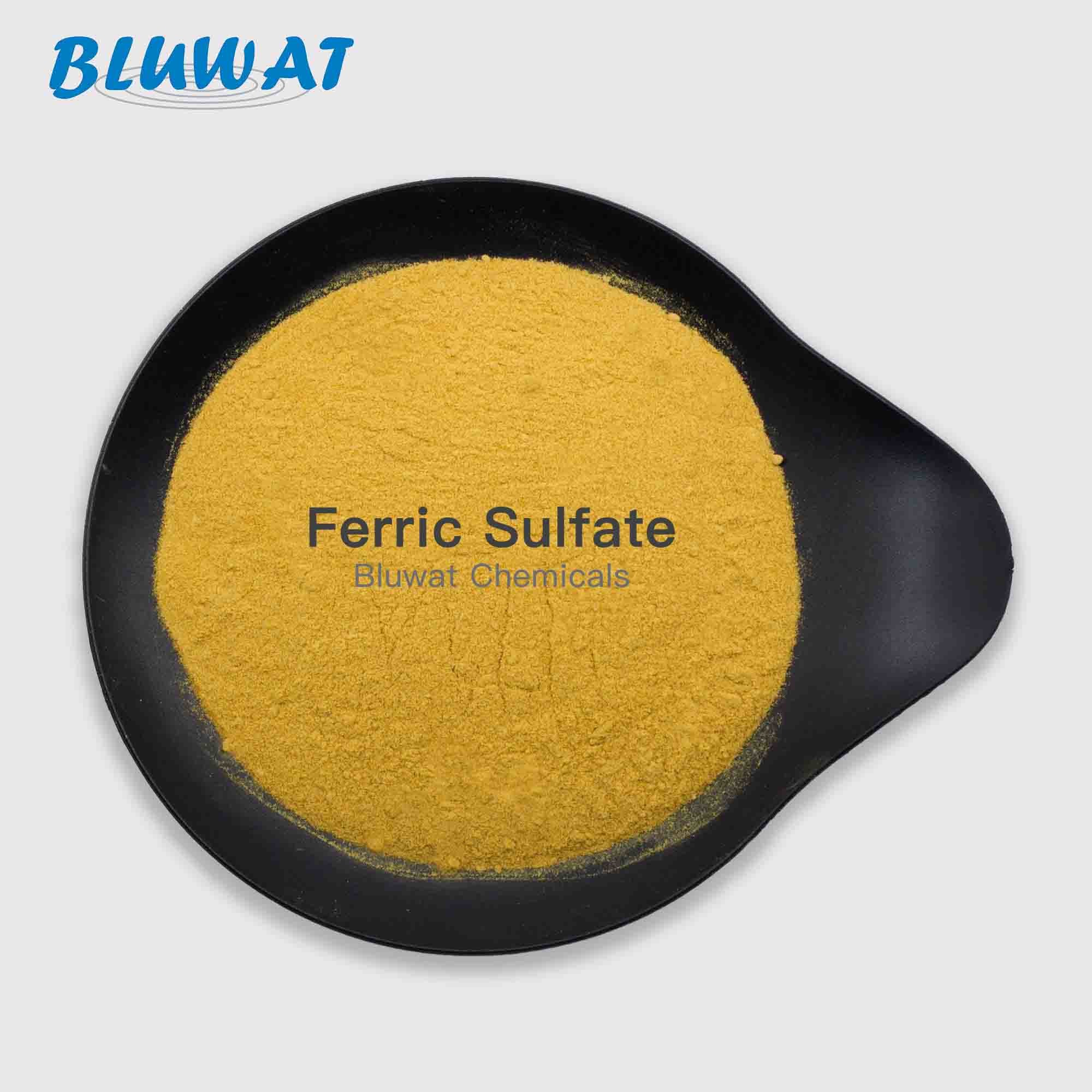 Wholesale Yellow Crystalline Solid Ferric Sulphate Water And Wastewater Treatment from china suppliers