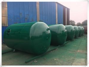 Wholesale Horizontal Air Receiver Tanks For Compressors , Stainless Steel Pressure Vessel from china suppliers