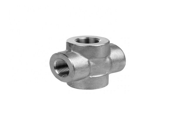 Wholesale Ansi B16.11 3000 Lbs Npt Equal Cross Tee Forged Steel Fittings from china suppliers