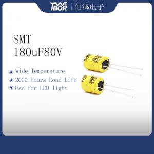 Wholesale TW BOR Low Esr Aluminum Electrolytic Capacitors 180UF 80V from china suppliers