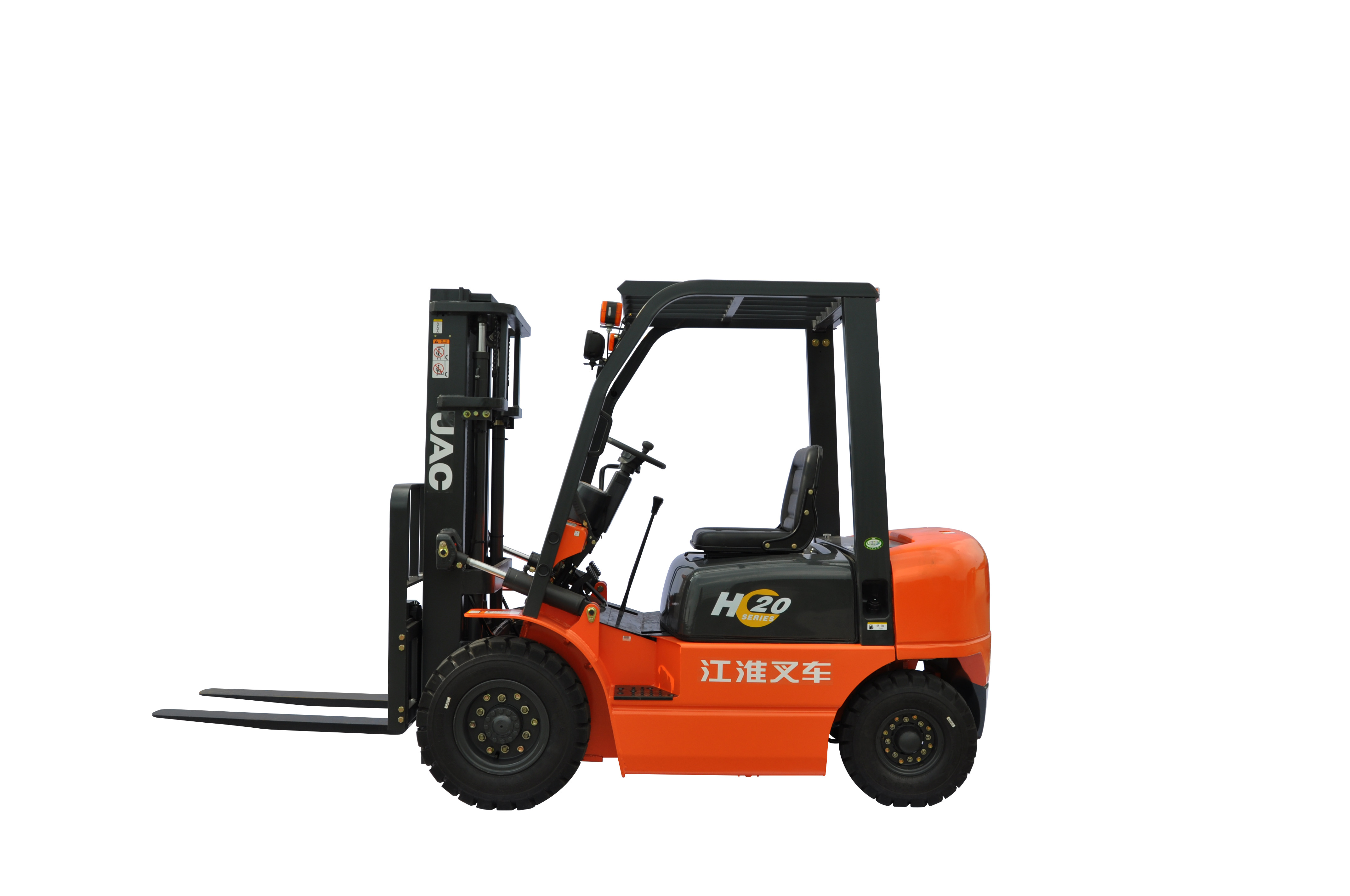 Wholesale JAC Diesel Forklift Truck , Isuzu Engine Internal Combustion Forklift 1.8 Ton from china suppliers