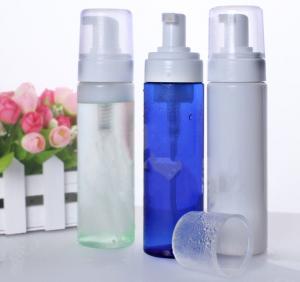Wholesale Clear Empty Foam Pump Bottle Dispenser 200ml PET Cosmetic  With White Cap from china suppliers