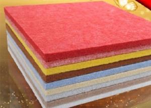Wholesale 9 mm Thickness Red Polyester Fiber Acoustic Panels For Cinema OEM from china suppliers