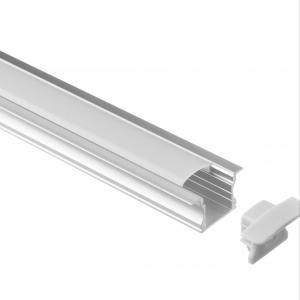 Wholesale 25*15mm Manufacturer Chinese Recessed Customized Length Aluminum LED Profile LED Channel from china suppliers