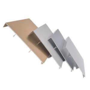 Wholesale 1.2mm Aluminium Decorative Profiles Anodized Aluminum Structural Framing from china suppliers