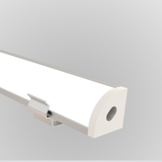 Wholesale Surface Mounted Small LED Corner Extrusion 8*8mm Aluminium Channel With Cover from china suppliers
