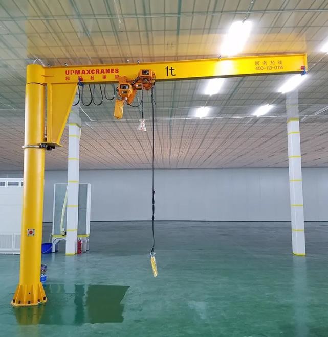 Buy cheap 1T 2T Boom Jib Crane 6M Lifting Height Column Type Cantilever from wholesalers