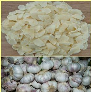 Wholesale Orgnic dehydrated garlic flakes2.0-26MM ,2017 new crop,pure natural garlic products from china suppliers