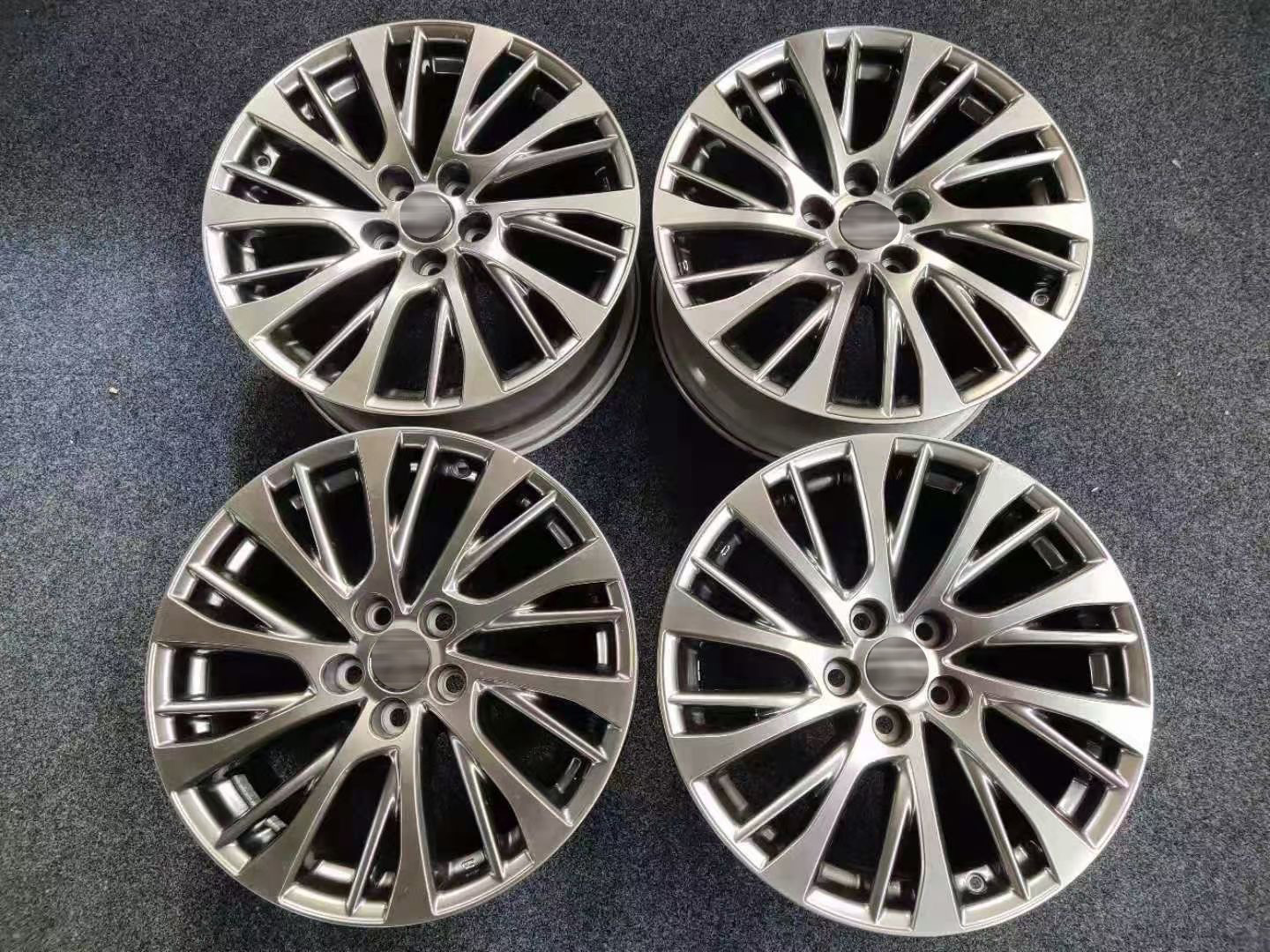 Wholesale Grey Colour ET45 8J Aluminium Alloy Wheel Rim Fit Tire 235 45 ZR18 from china suppliers