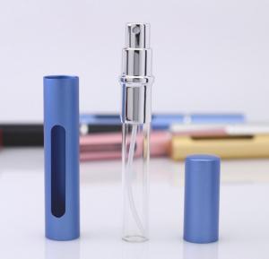 Wholesale Filling Type Pump 5ml Travel Perfume Atomiser Gold Metal Mist Sprayer from china suppliers