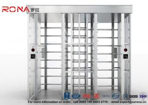 Wholesale Double Lane Security Controlled Turnstile Security Gates Rapid Identification from china suppliers
