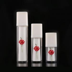 Wholesale 15ml 30ml 50ml Airless Facial Care empty lotion bottles with pump from china suppliers