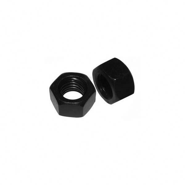 Wholesale 3/8 1/2 GR 2 Blacken Galvanized Hex Nut High Strength Zinc Plated High Durable DIN934 from china suppliers