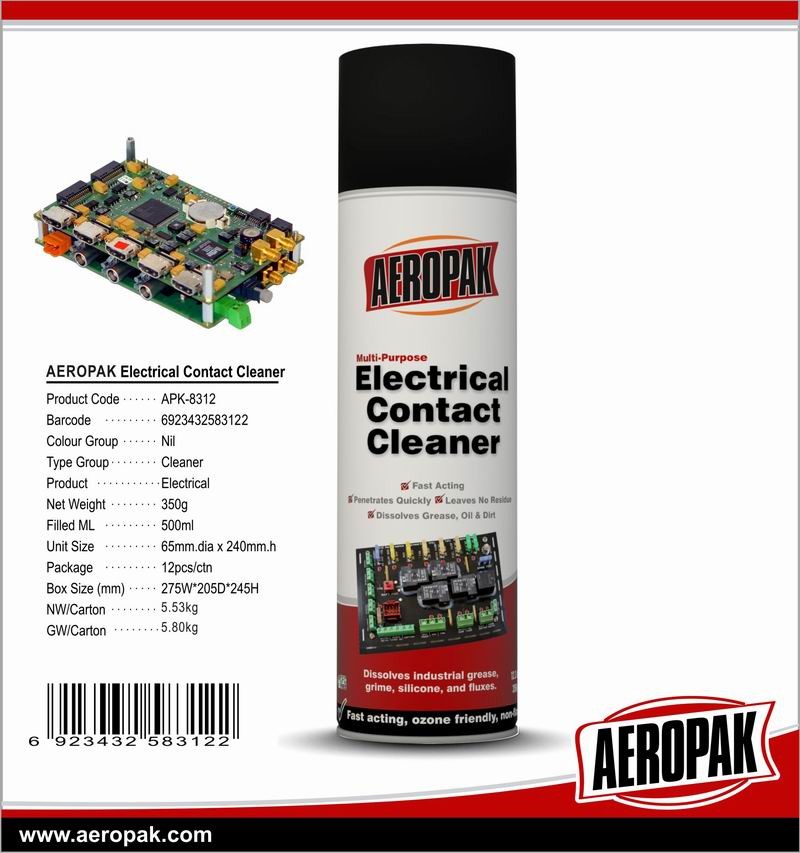 Wholesale Aeropak Non Corrosive Electrical Contact Cleaner Computer Keyboard Cleaner from china suppliers