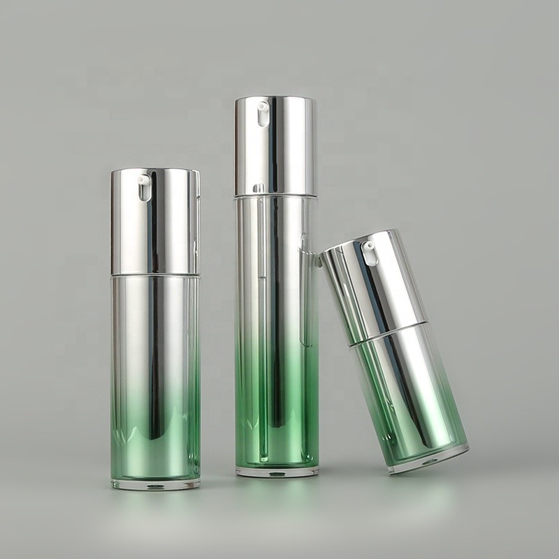 Wholesale Double Acrylic Rotating Airless Cosmetic Bottles 15ml 30ml 50ml from china suppliers
