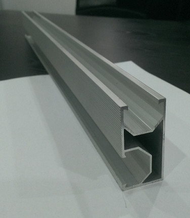 Wholesale OEM 6063 Anodized Extrude Aluminium Corner Rail & Solar PV Extruded Aluminum Mounting Rail from china suppliers