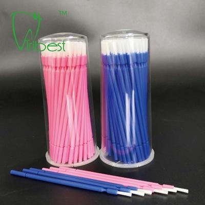 Wholesale Bendable Colorful Handle Dental Micro Applicators With White Hair from china suppliers