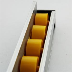 Wholesale Higher Side Aluminum Extruded Shapes Track Yellow Wheel 4 M 34mm Diameter from china suppliers